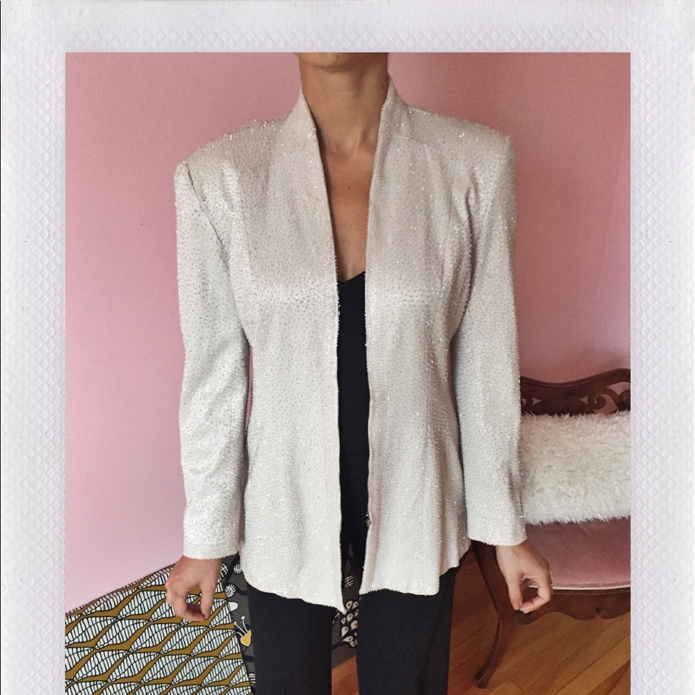 Beaded Blazer - image 2